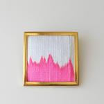 Neon Pink Brooch 