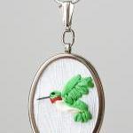 hummingbird necklace