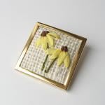 black eyed susans brooch 