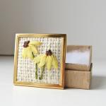 black eyed susans brooch 