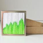 Lime Green Brooch