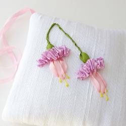 Pink Fuchsias Lavender Sachet  