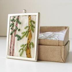 Evergreen Trees Necklace 