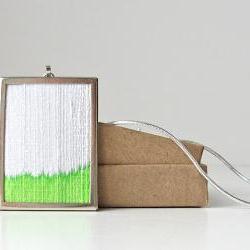 lime green necklace